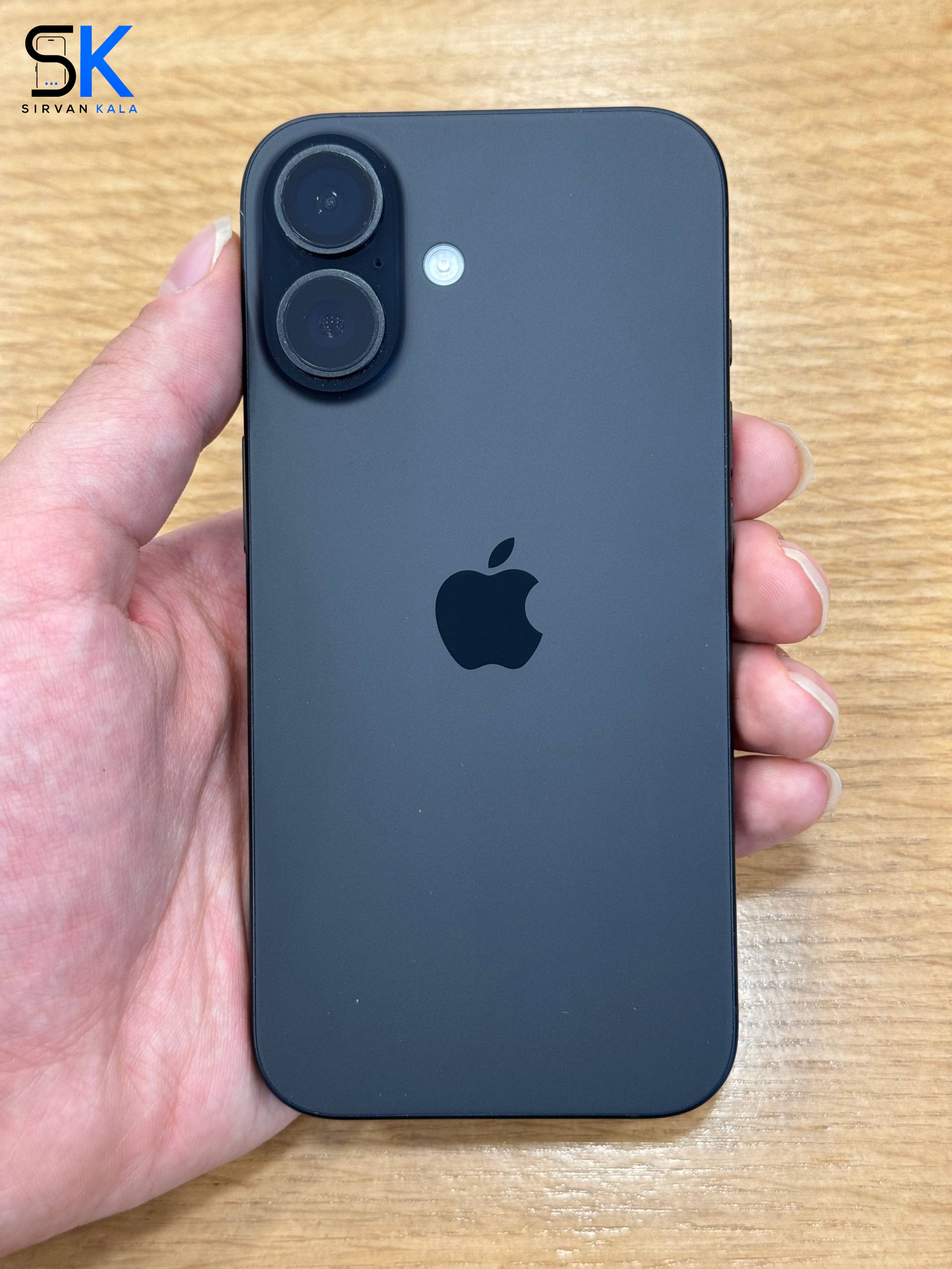 iphone 16 normal ch مشکی 128 گیگابایت کارکرده (stock) ریجستر شده
