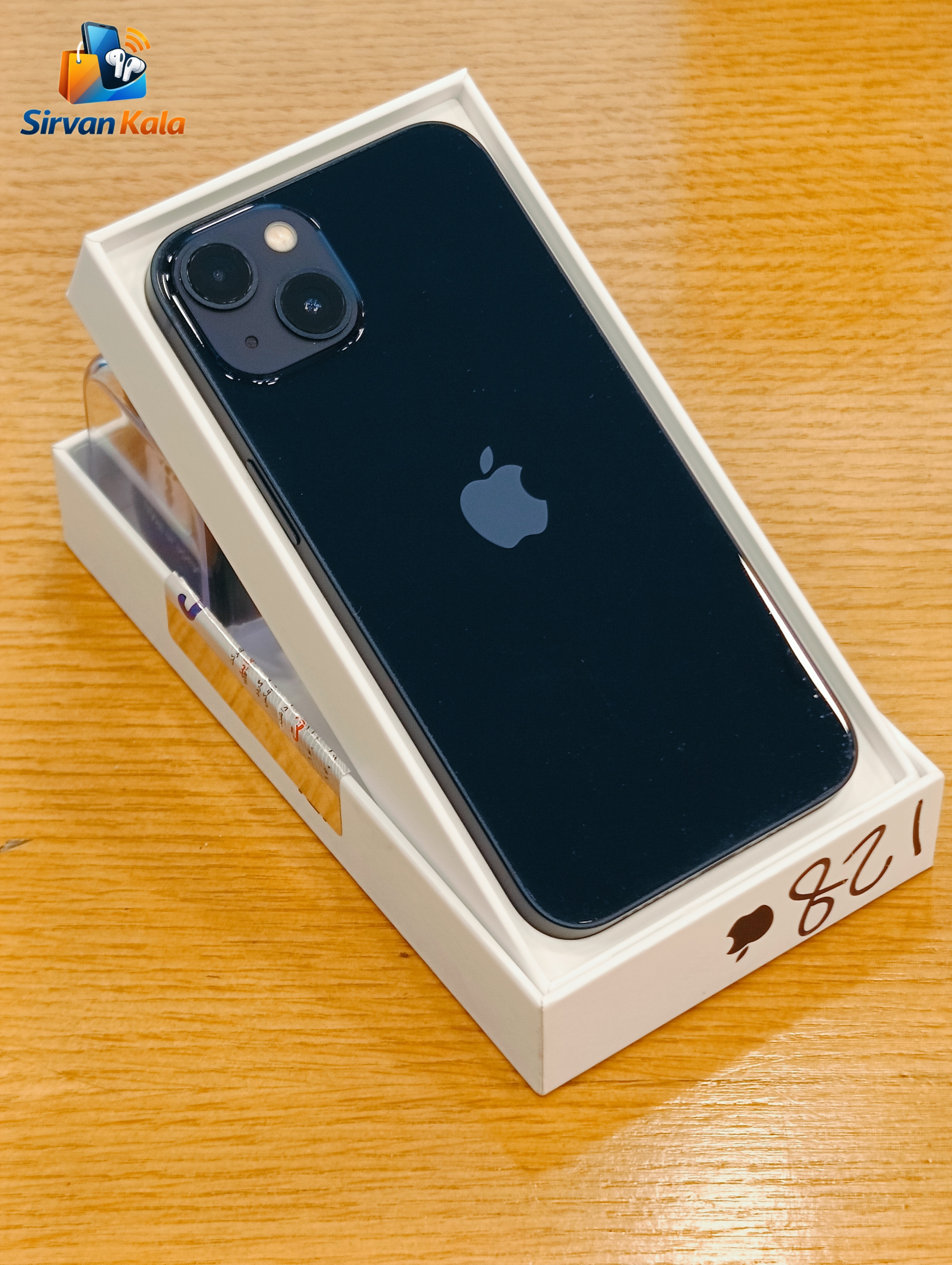 iphone 13 ch 128GB  سورمه ای ریجستری شده در حد نو (استوک)