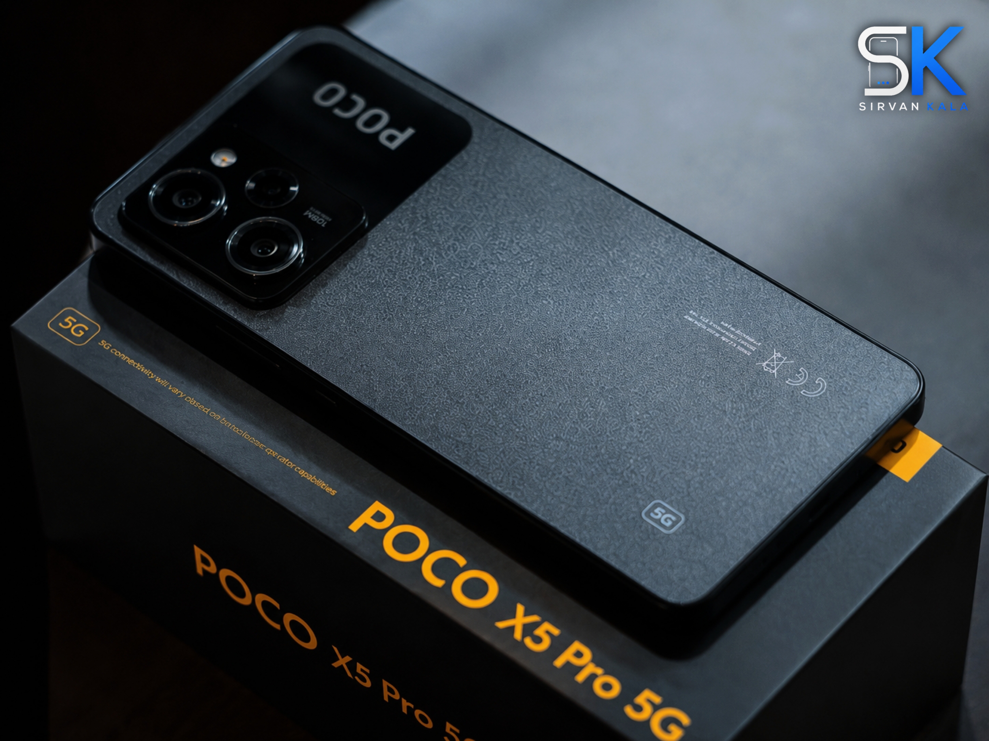 موبایل شیائومی Poco X5 pro 256G Ram 8G رنگ مشکی در حد نو ( استوک )
