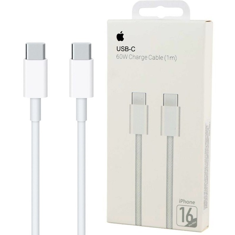 Apple iPhone 16 Pro Max 60w ORG MQKJ3ZM/A USB-C to USB-C Cable 1M